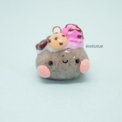 Cute Candy Pet Rock Crochet Progress Keepers