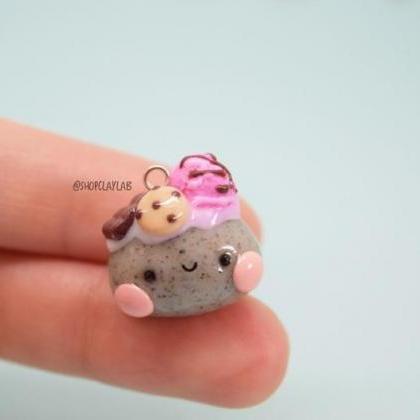 Cute Candy Pet Rock Crochet Progress Keepers
