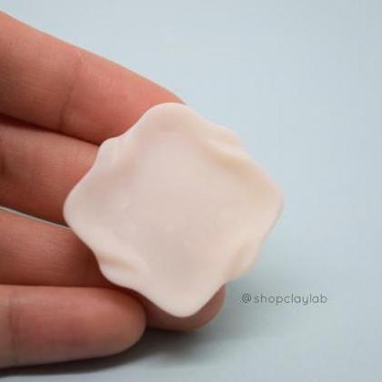 Dollhouse Miniature Plate Clay Silicone Mold|..