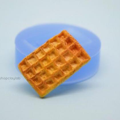 Whole Waffle Silicone Mold| Polymer Clay Flexible..