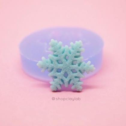Miniature Winter Snow Flake Silicone Mold|..