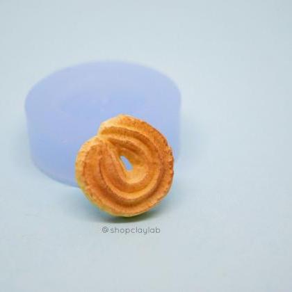 Danish Butter Cookie Silicone Mold| Polymer Clay..