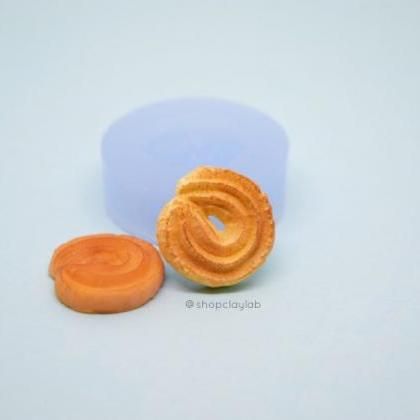 Danish Butter Cookie Silicone Mold| Polymer Clay..