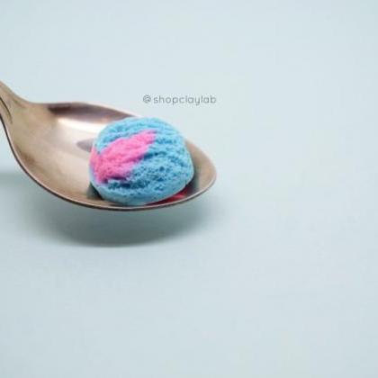 Realistic Ice Cream Scoop Silicone Mold| Polymer..