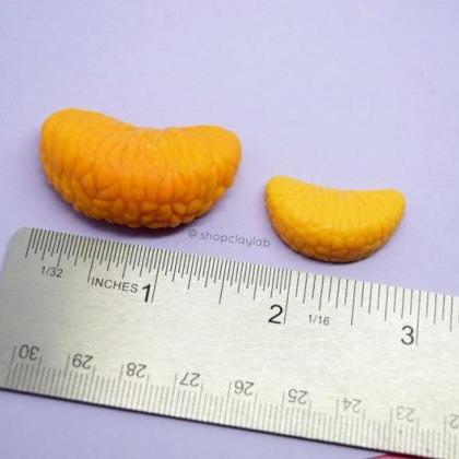 Realistic Life Size Orange Silicone Mould