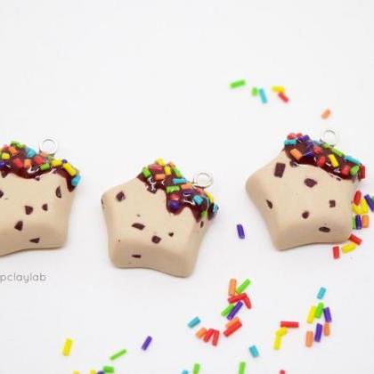 Star Chocolate Chip Cookie Rainbow Biscuit Clay..